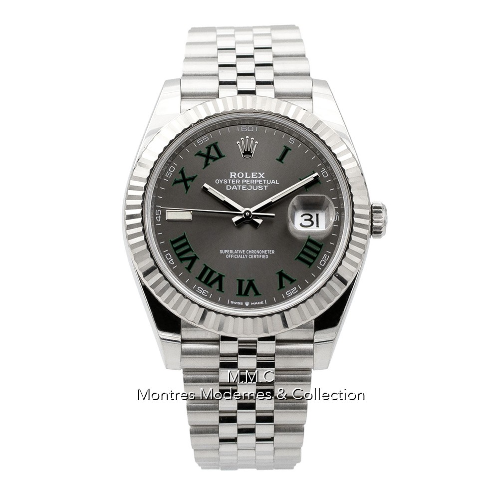 Rolex Datejust 41 "WIMBLEDON" r&eacute;f.126334 - Image 1