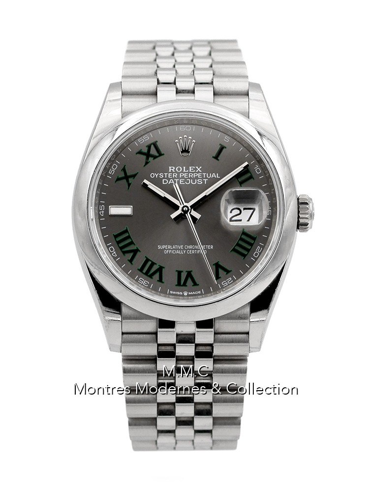 Rolex Datejust réf.126200 Wimbledon - Image 1