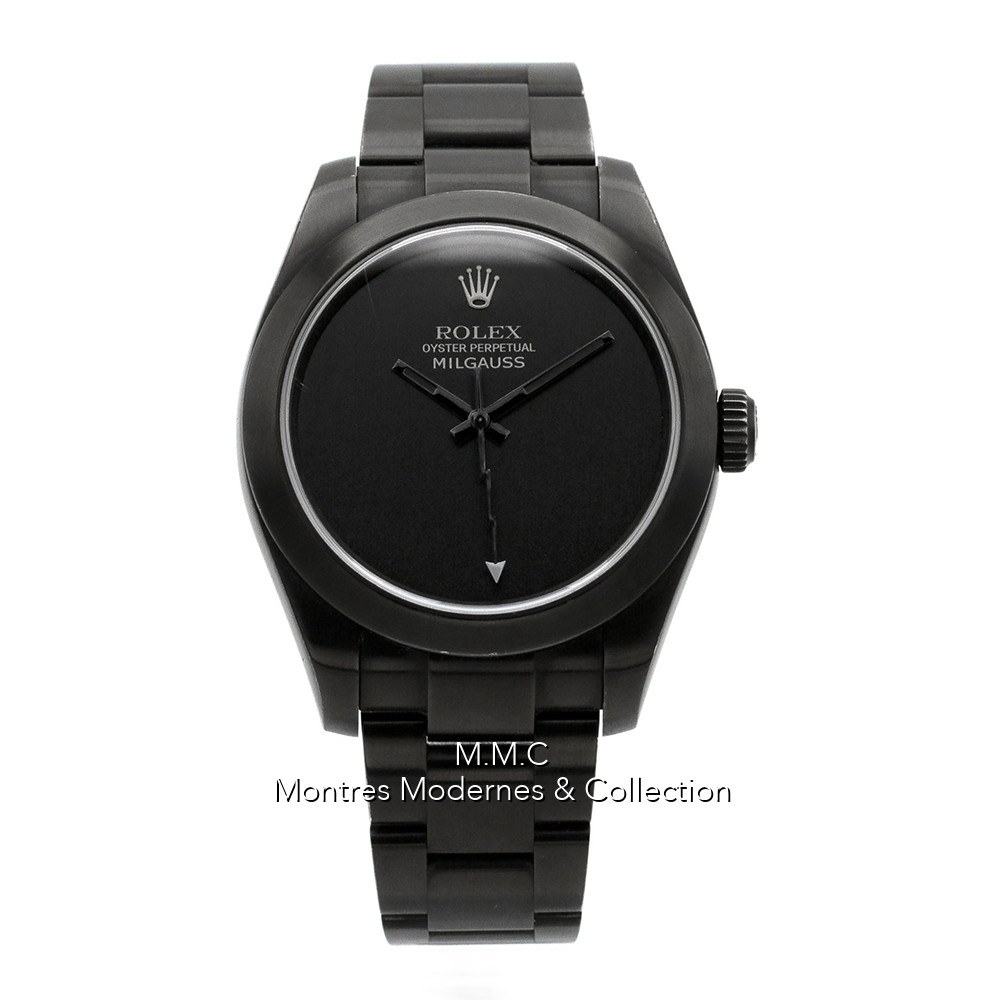 Rolex Milgauss r&eacute;f.116400 "Moonlight" Colette Edition - Image 1
