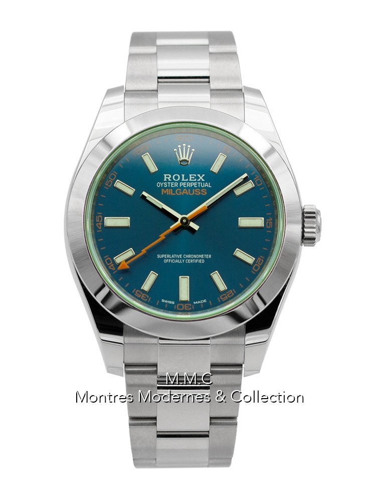Rolex Milgauss réf.116400GV Blue Z - Image 1
