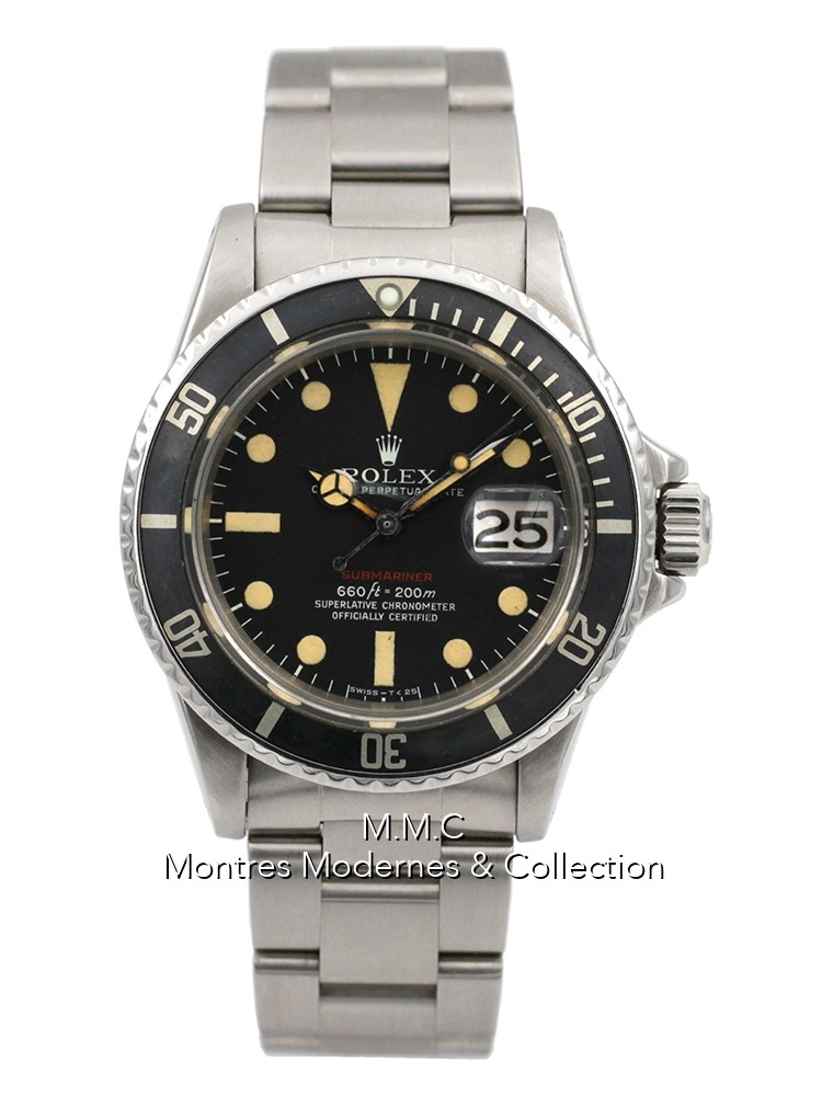 Rolex Submariner Date "Red" réf.1680 - Image 1