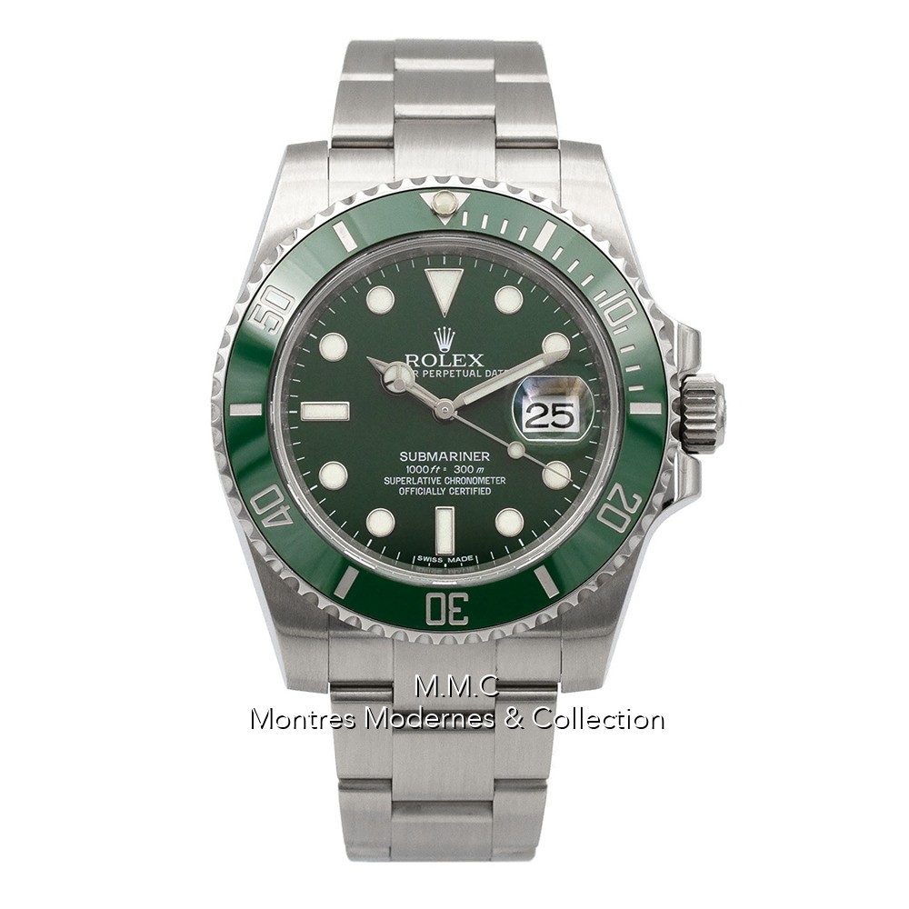 Rolex Submariner Date r&eacute;f.116610LV dite "HULK" - Image 1