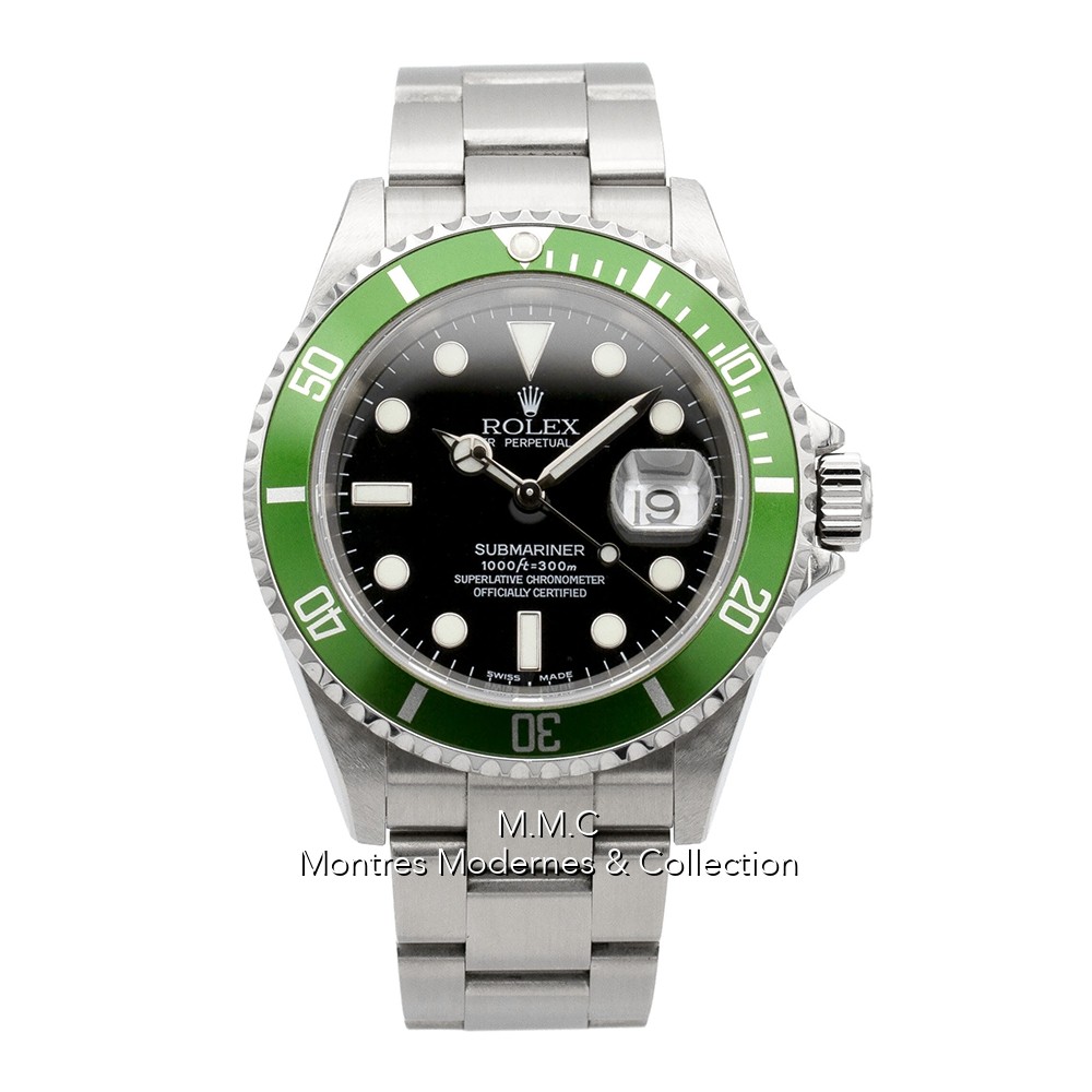 Rolex Submariner Date r&eacute;f.16610LV "Fat Four" MK1 "NOS"  - Image 1