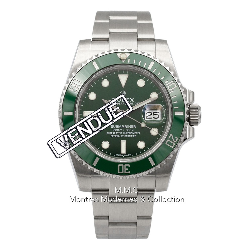 Rolex Submariner Date réf.116610LV dite "HULK" - Image 1