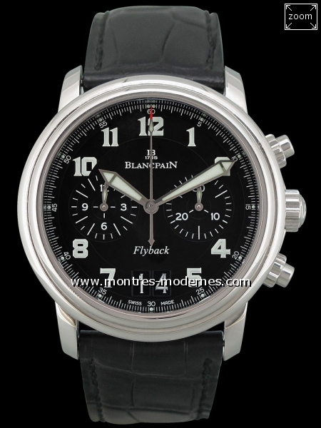 Blancpain Leman Chronographe Flyback Big Date Image 1