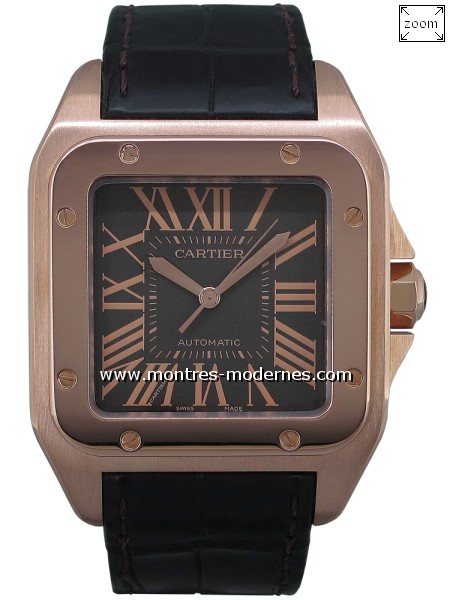 Cartier Santos 100 Grand Modele ref W20127Y1 Image 1