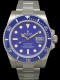 Rolex - Submariner Date réf 116619 Lunette Bleue Céramique
