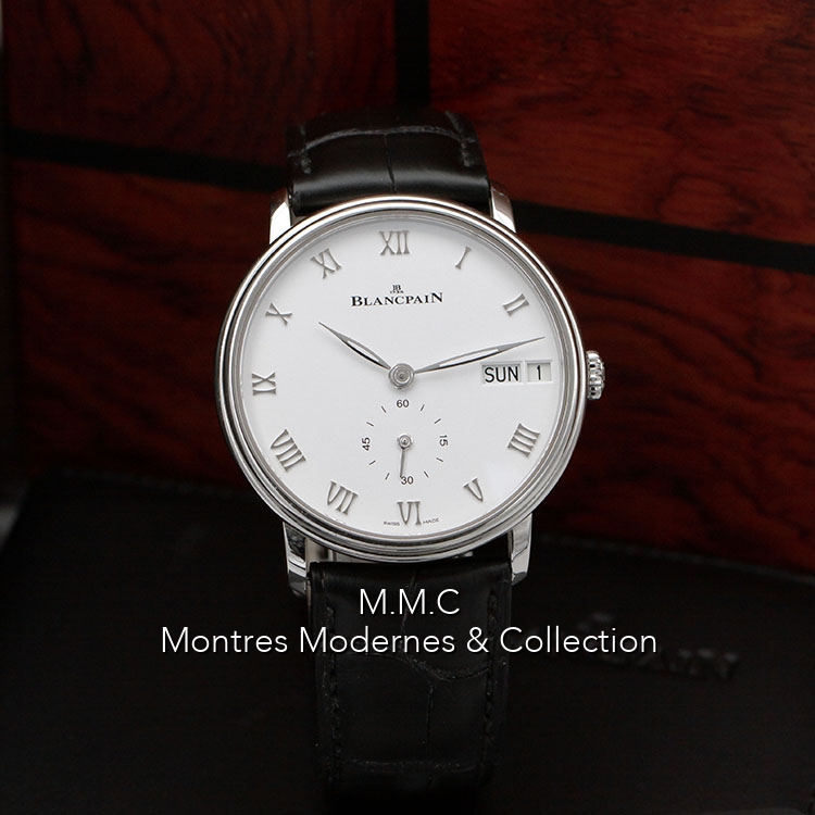 Blancpain Villeret Jour Date réf.6652-1127-55B - Image 6