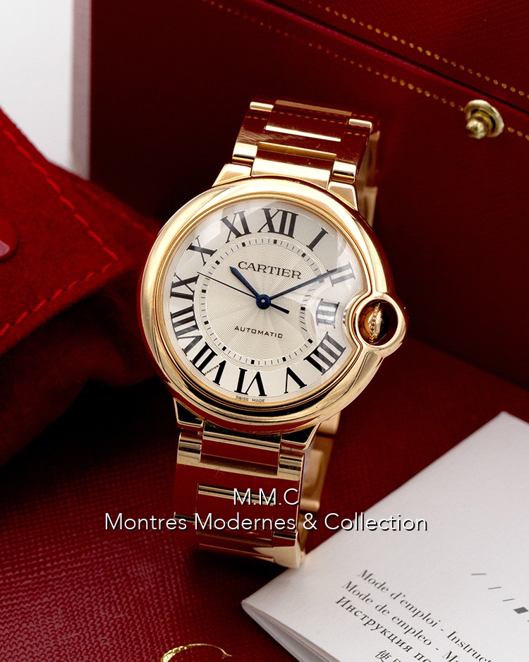 Cartier Ballon Bleu Automatique 36mm réf.W69004Z2 - Image 6