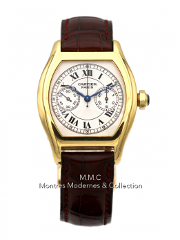 Cartier Tortue Chronographe Monopoussoir réf.W1543551 - Image 1