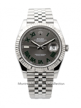 Rolex - Datejust 41 "WIMBLEDON" r&eacute;f.126334