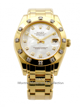 Rolex - Datejust M&eacute;dium Pearlmaster r&eacute;f.81318