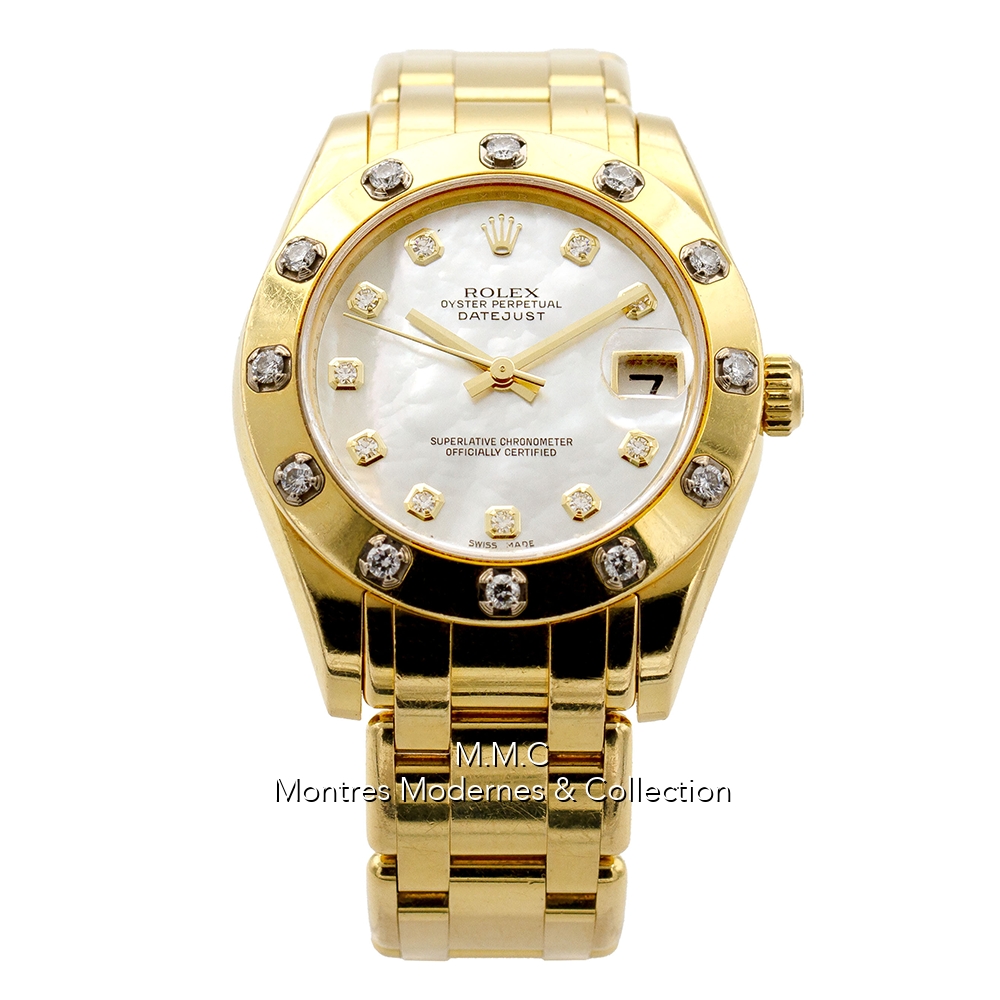 Rolex Datejust Médium Pearlmaster réf.81318 - Image 1