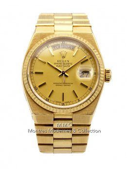 Rolex - Day-Date Oysterquartz r&eacute;f.19018