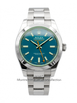 Rolex - Milgauss r&eacute;f.116400GV Blue Z