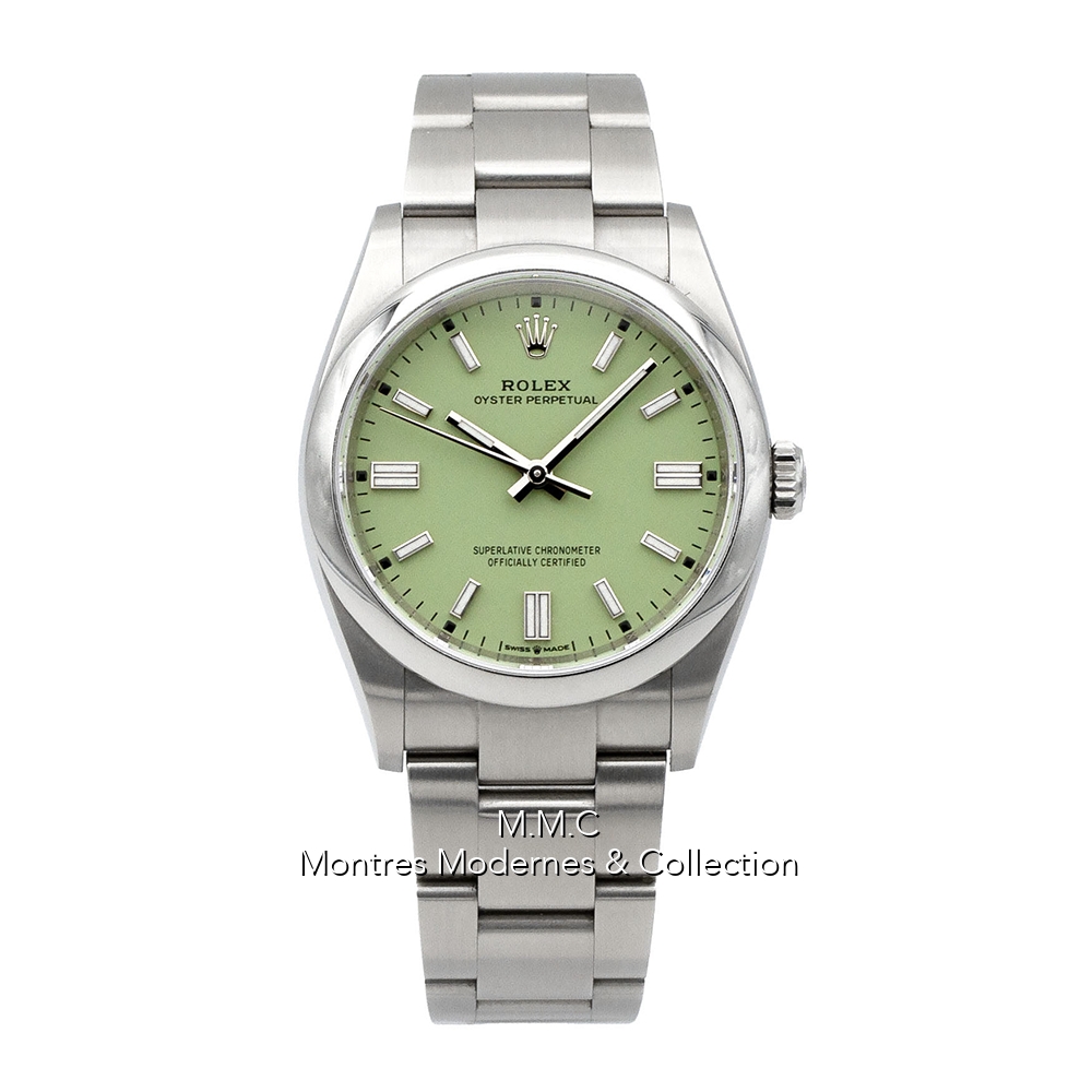 Rolex Oyster Perpetual 36mm "Pistachio" réf.126000 - Image 1