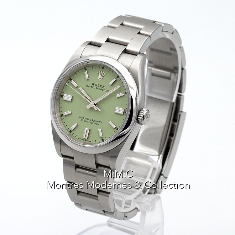 Rolex Oyster Perpetual 36mm "Pistachio" réf.126000 - Image 2