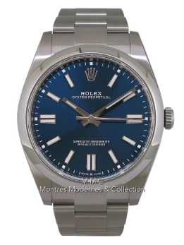 Rolex Oyster Perpetual 41mm réf.124300 Blue Dial - Image 1