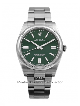 Rolex - Oyster Perpetual 41mm réf.124300 Green Dial
