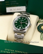 Rolex Oyster Perpetual 36mm r&eacute;f.126000 Green Dial - Image 6