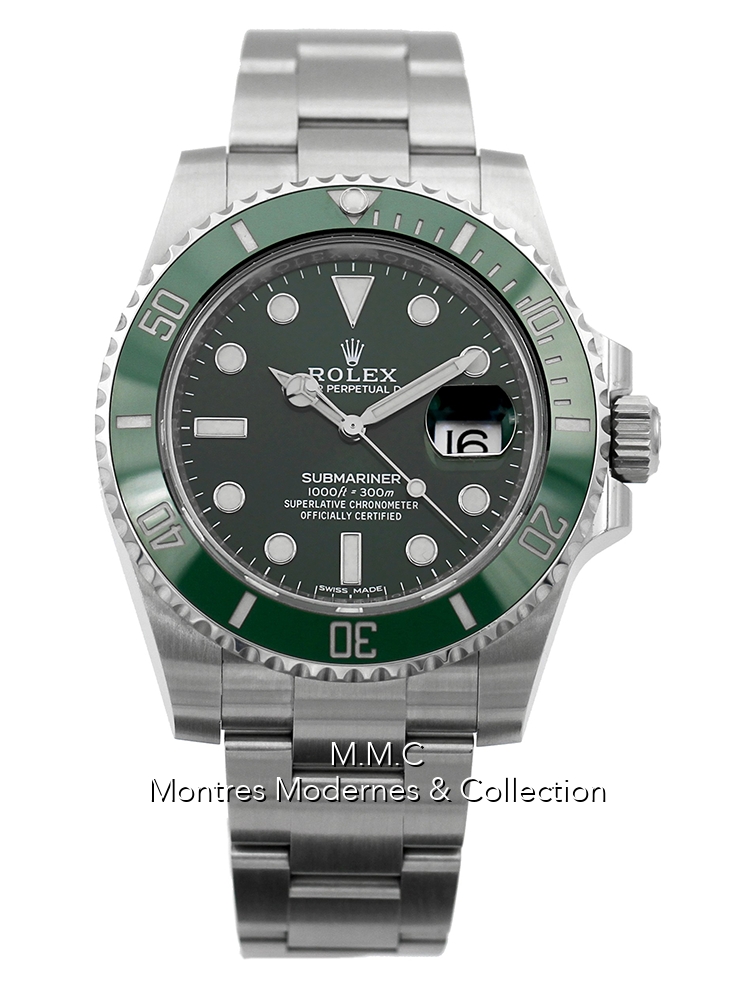 Rolex Submariner Date réf.116610LV dite "HULK" - Image 1
