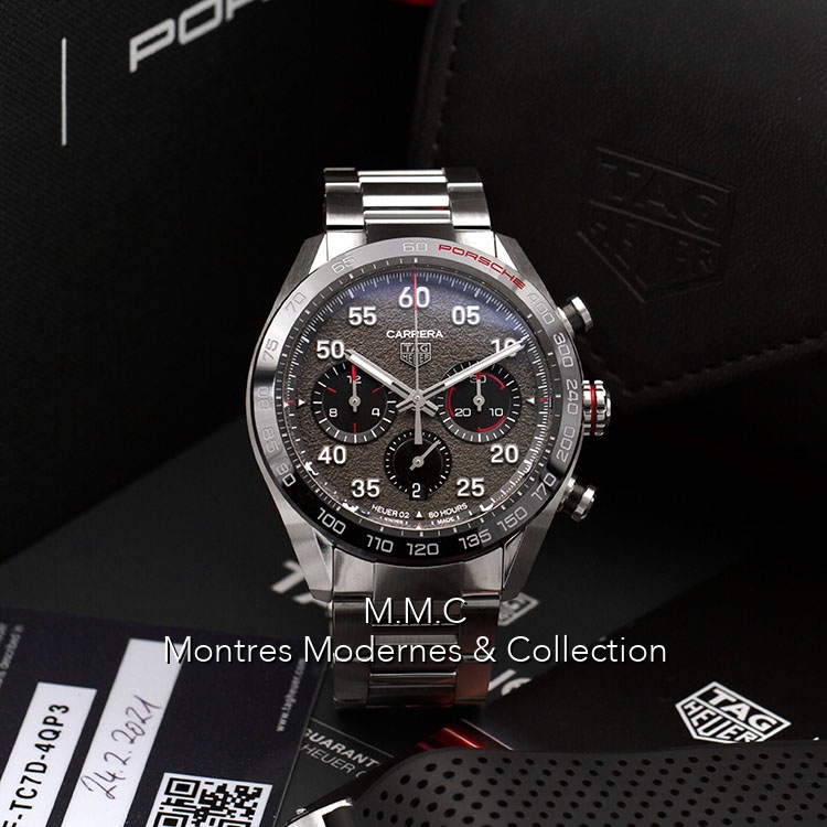 TAG Heuer Carrera Chronograph X Porsche réf.CBN2A1F - Image 4